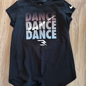 Nike Kids Black Dance Tee
